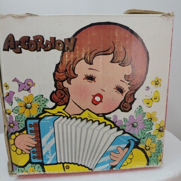 Vintage HERO Accordion. UC 102 Red With Box See Picture Nos - Picture 2 of 11